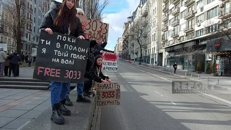 Protest rally in Kyiv - Russia is demanded to release Azovstal prisoners - PHOTOS