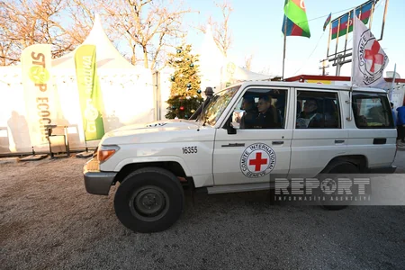 На дороге Ханкенди-Лачын созданы условия для проезда автомобилей МККК