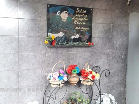 Xüsusi Təyinatlı Qüvvələrin şəhid zabitinin adına xatirə bulağının açılışı olub