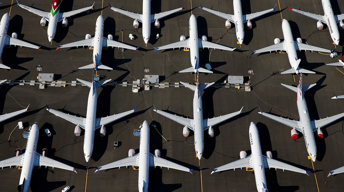 Акции компании Boeing потеряли 4% из-за задержек с 737 MAX