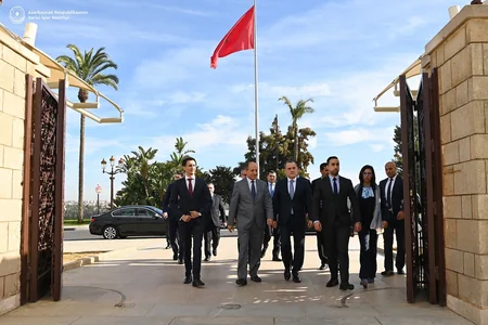 Azerbaijani FM visits mausoleum of King Mohammed V in Morocco