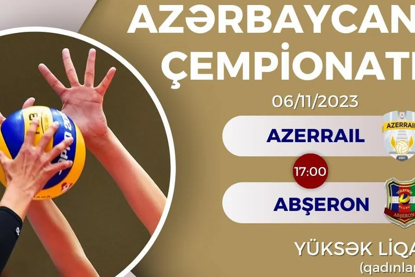 Voleybol üzrə Azərbaycan çempionatlarında açılış mərasiminin və ilk oyunun vaxtı açıqlanıb