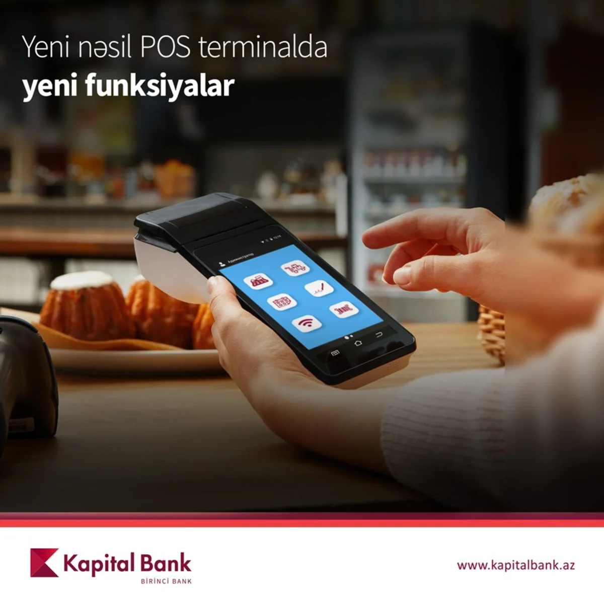 Kapital Bank “ağıllı” kassaları istifadəyə verib