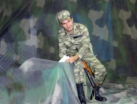 Qarabağ müharibəsi veteranına “Hərbi xidmətlərə görə” medalı təqdim olunub