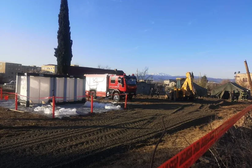Marneulidə səhra xəstəxanası yaradıldı
