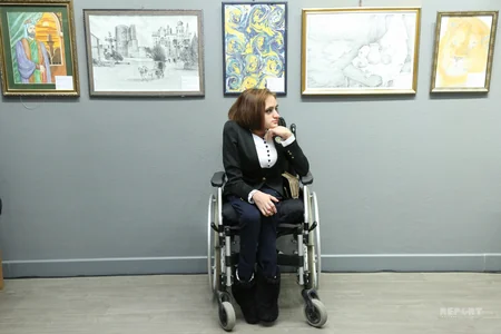 ​Bakıda Əlilliyi olan şəxslərin IX Ümumrespublika Yaradıcılıq Sərgi-müsabiqəsi keçirilir - FOTO