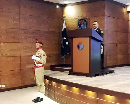 Silahlı Qüvvələr Günü ilk dəfə olaraq Pakistanın Silahlı Qüvvələrinin Birləşmiş Qərargahında qeyd olunub