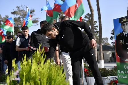 Bakıda şəhidlərin xatirəsinə həsr olunmuş veloyürüş keçirilib