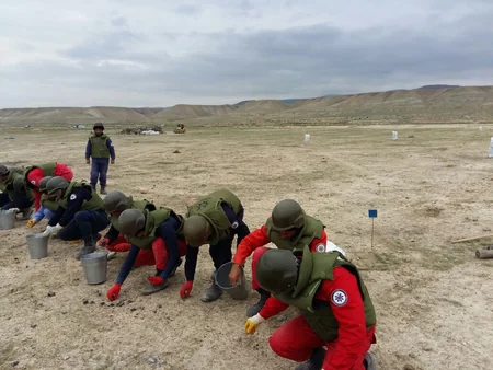 Giləzidə 164 ədəd partlamamış hərbi sursat aşkar edilib