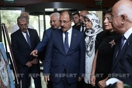 Türkiyə səfirliyində Bakının işğaldan azad olunmasına həsr olunmuş sərgi keçirilib