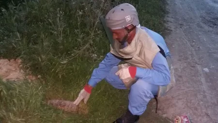 Goranboyda top mərmisi tapılıb