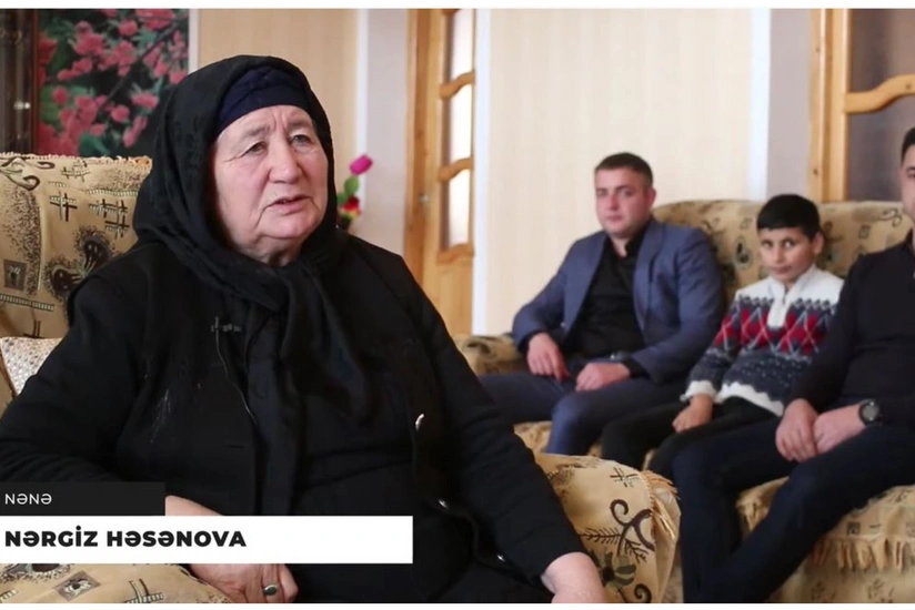 Vətən müharibəsində 7 nəvəsi iştirak edən nənə