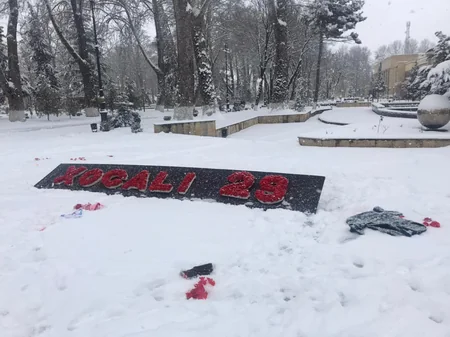 Xocalı soyqırımının 29-cı ildönümü ilə bağlı fləşmob təşkil olunub