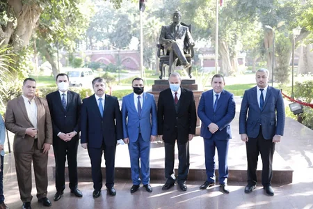 Dövlət Komitəsinin əməkdaşları Misirdə vilayət qubernatoru ilə görüşüblər