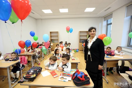Bakıdakı məktəbəhazırlıq qruplarında 2017-2018-ci tədris ili üzrə məşğələlər başlayıb - FOTO