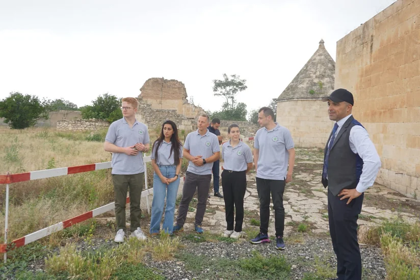 “Mine Mark” Fondunun nümayəndələri Ağdamda dağıntılarla tanış olub