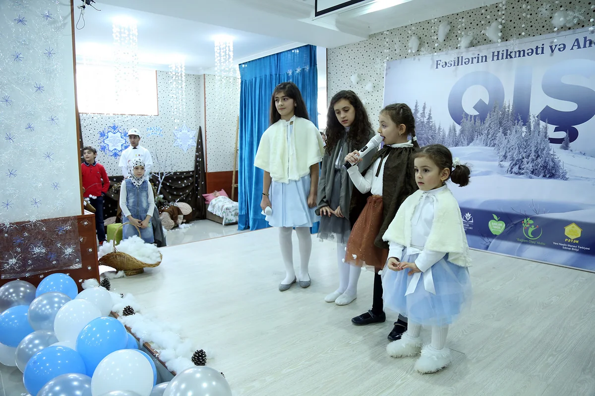 Bakıda Fəsillərin hikməti və ahəngi - Qış müsabiqəsi keçirilib