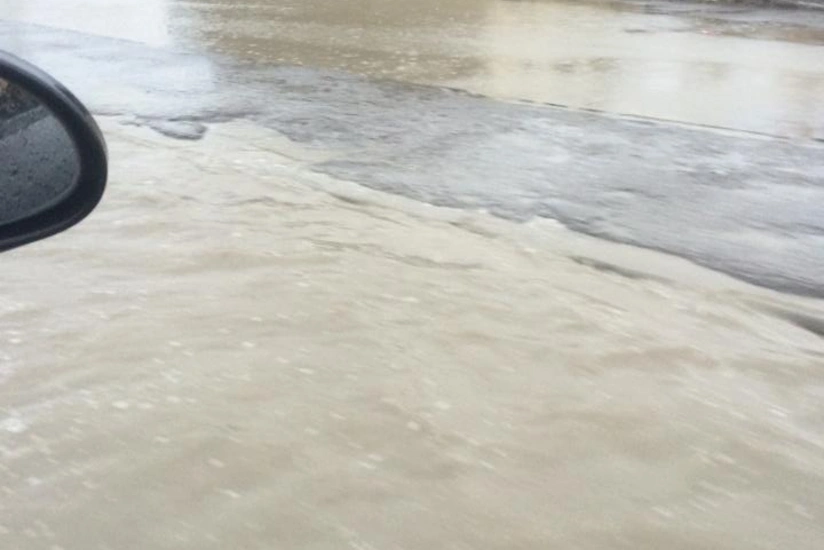 Bakıya yağan güclü yağış fəsadlara səbəb olub