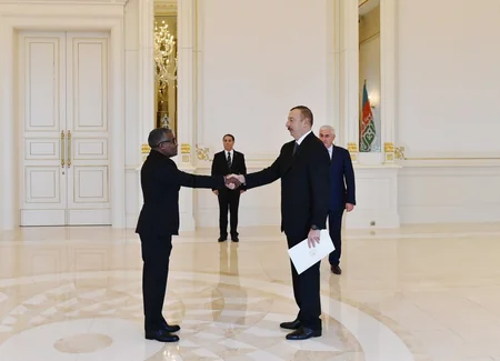 Prezident İlham Əliyev Sudanın yeni səfirinin etimadnaməsini qəbul edib