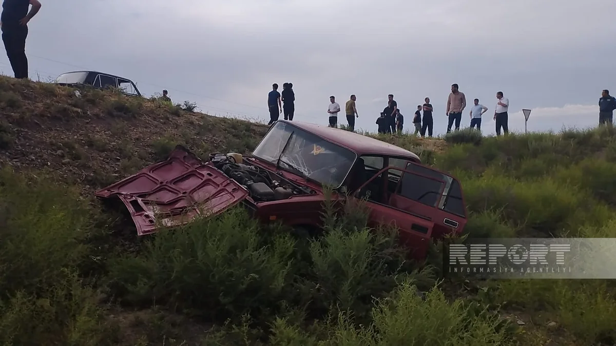 Тяжелое ДТП в Кюрдамире: есть пострадавшие