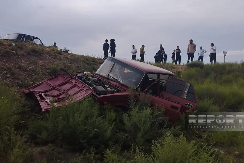 Тяжелое ДТП в Кюрдамире: есть пострадавшие