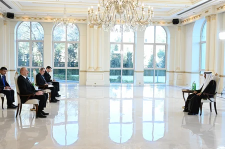 İlham Əliyev Küveytin Azərbaycana yeni təyin olunan səfirinin etimadnaməsini qəbul edib - YENİLƏNİB