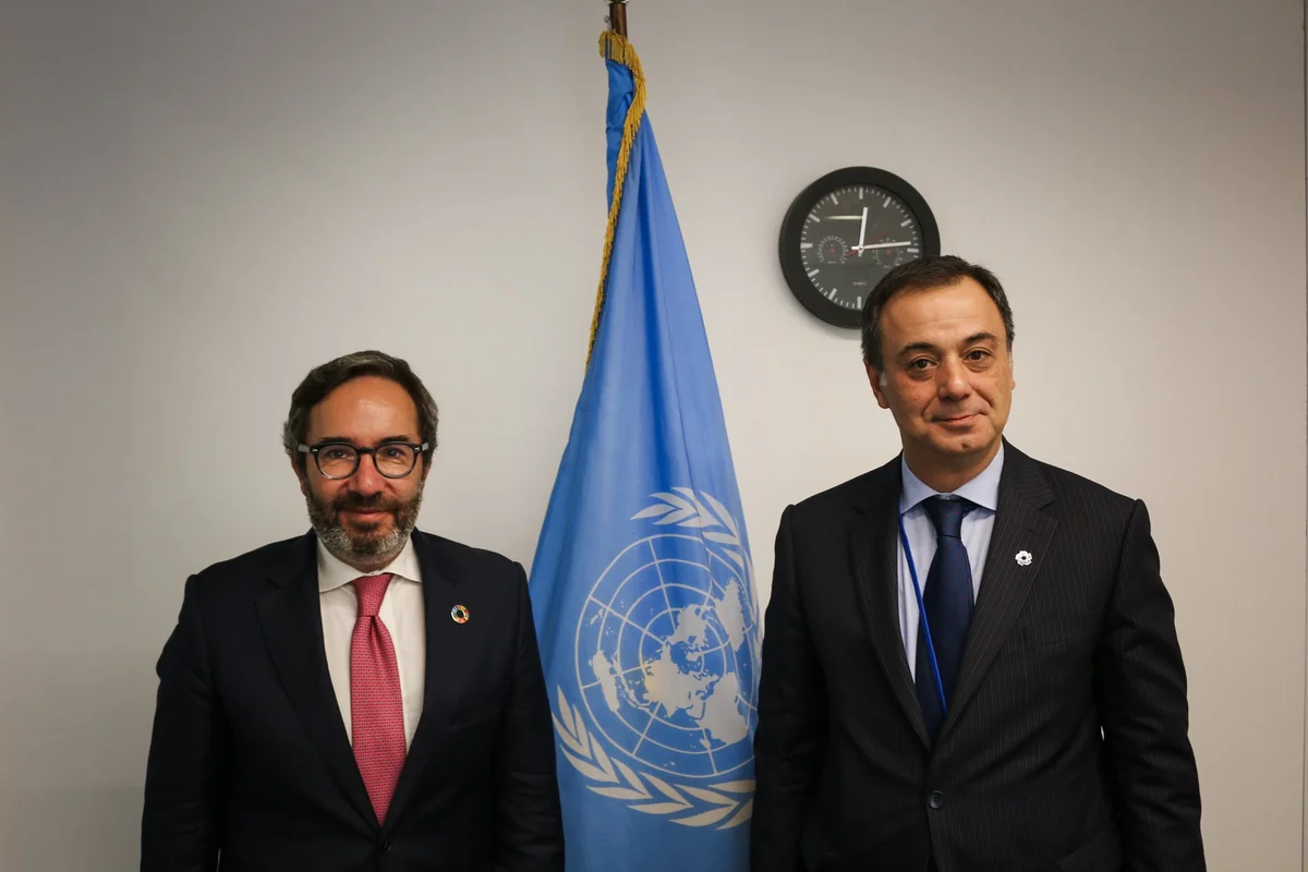 XİN-in xüsusi tapşırıqlar üzrə səfiri UNOPS-in icraçı direktoru ilə görüşüb