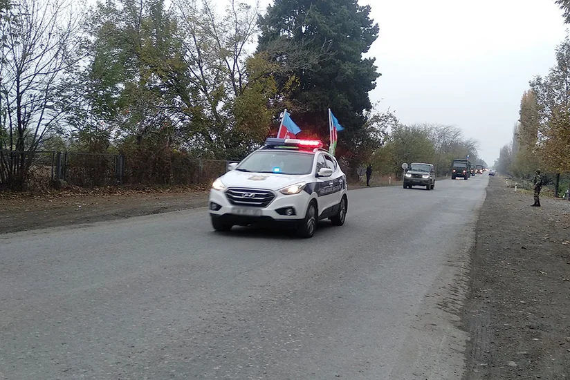 Rusiya sülhməramlıları üçün növbəti maddi-texniki təminat vasitələri gətirilib