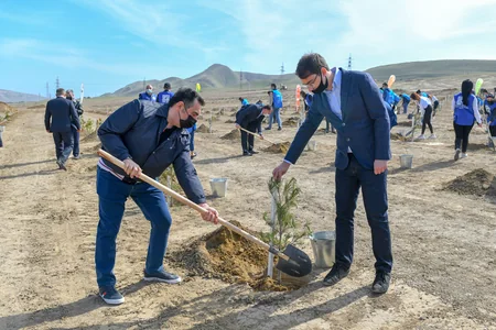 İqtisadiyyat Nazirliyinin əməkdaşları “Yaşıl Marafon” kampaniyasına qoşuldu