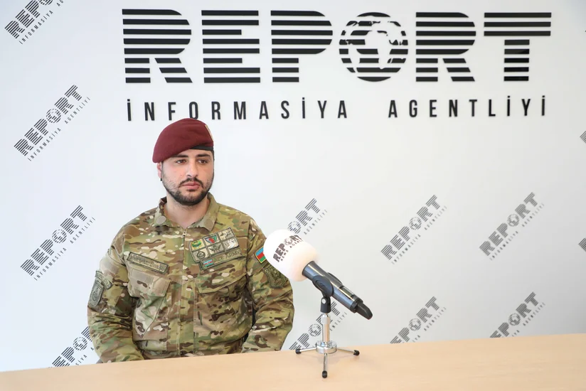 XTQ giziri Şuşada erməni tankını vurmasından danışır: “Düşmənin beli qırıldı”