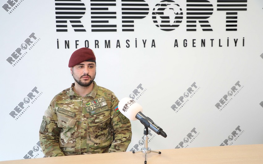XTQ giziri Şuşada erməni tankını vurmasından danışır: “Düşmənin beli qırıldı”