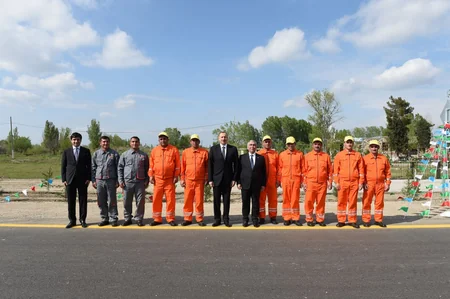 Prezident İlham Əliyev Yevlax rayonuna səfər edib