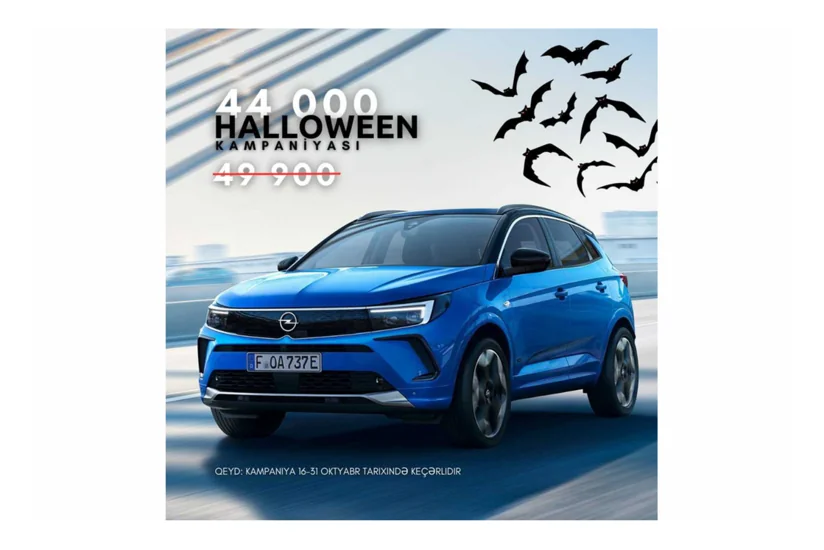 Cahan Motorsda “HALLOWEEN” kampaniyası - 8 000 manata qədər endirim