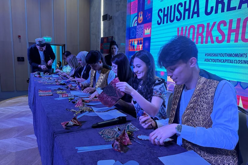 “Şuşa Yaradıcılıq Emalatxanası” çərçivəsində iştirakçılara təlim keçirilib