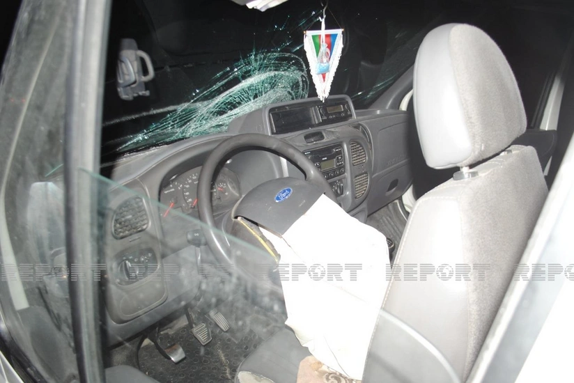 Şuşada mikroavtobus aşıb, xəsarət alanlar var