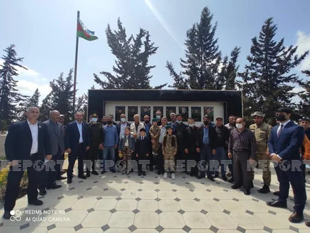 Biləsuvarda Şəhidlərin Xatirə Kompleksi açılıb