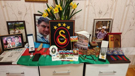Qaxdan olan şəhid ailəsi Qarabağ-Qalatasaray oyununa dəvət olunub