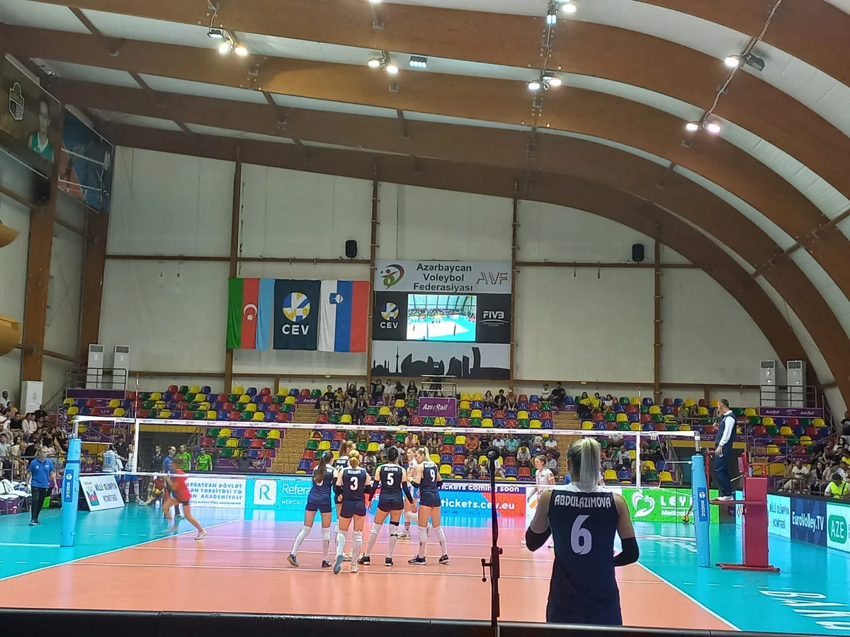 AVRO-2023: Azərbaycanın voleybol millisi ilk məğlubiyyətini alıb