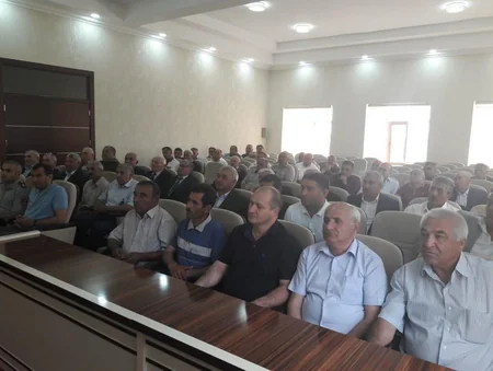 Goranboyda polis veteranları ilə görüş keçirilib