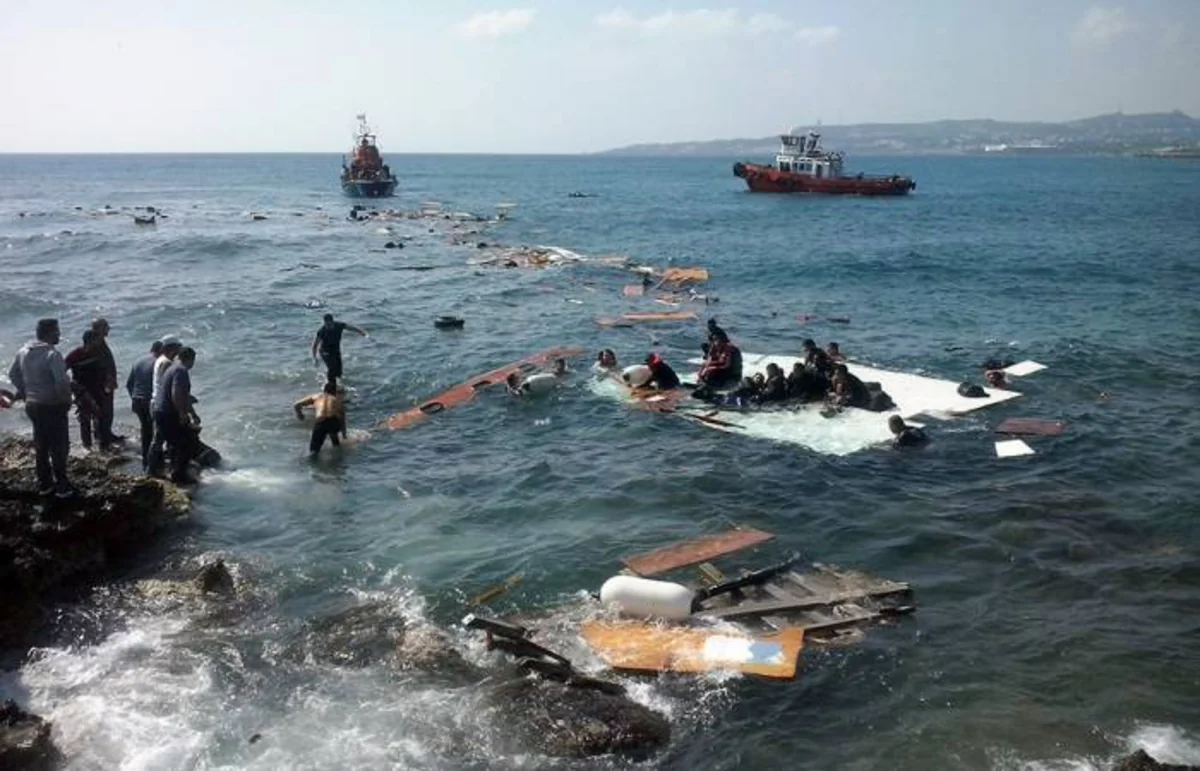 More than 60 drown when migrant vessel capsizes near Libya, UN says