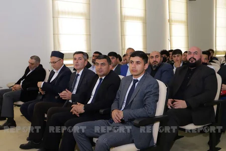 İlahiyyat İnstitutunun pedaqoji kollektivi Qubada gənclərlə görüş keçirib