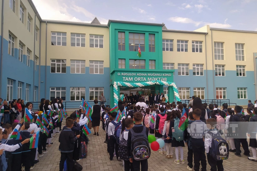 Zaqatalada yeni məktəb binası istifadəyə verilib