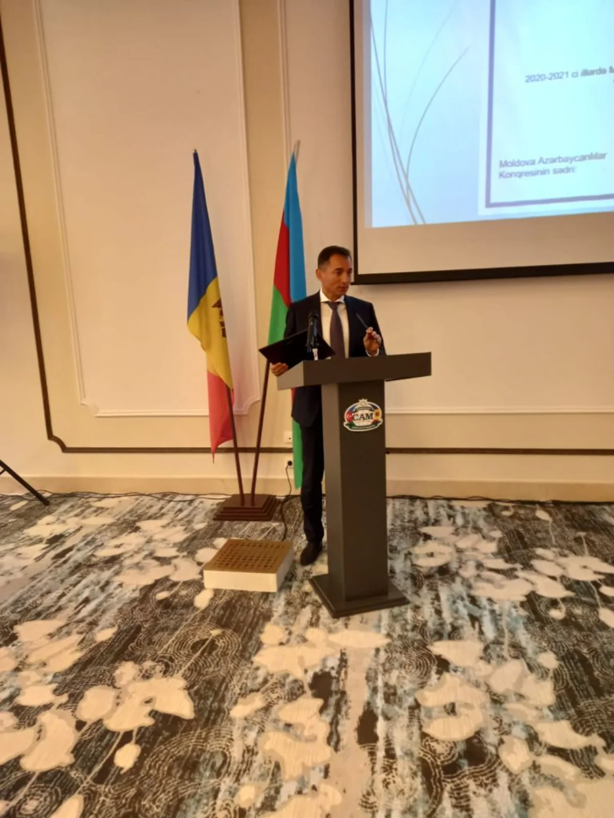 Moldova Azərbaycanlıları Konqresi illik hesabat verib