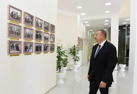 Sumqayıtda Uşaq İncəsənət Məktəbinin açılışı olub