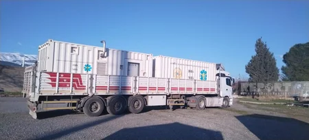 В Кахраманмараше начата установка мобильного полевого госпиталя МЧС