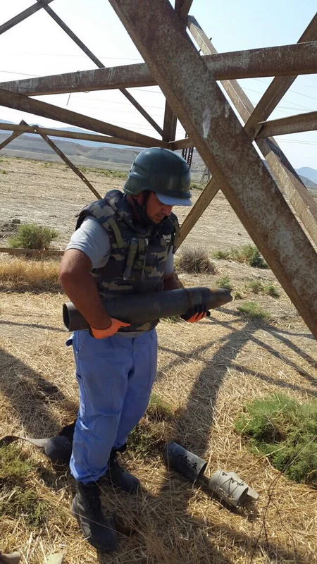 Giləzi və Sitalçayda 794 ədəd partlamamış hərbi sursat aşkar olunub