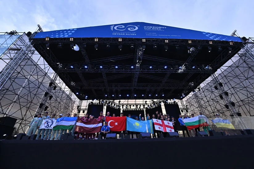 Награждены победители международной регаты Кубок Президента-2023