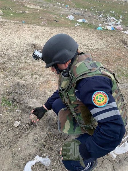 Bakıda hərbi sursat tapılıb
