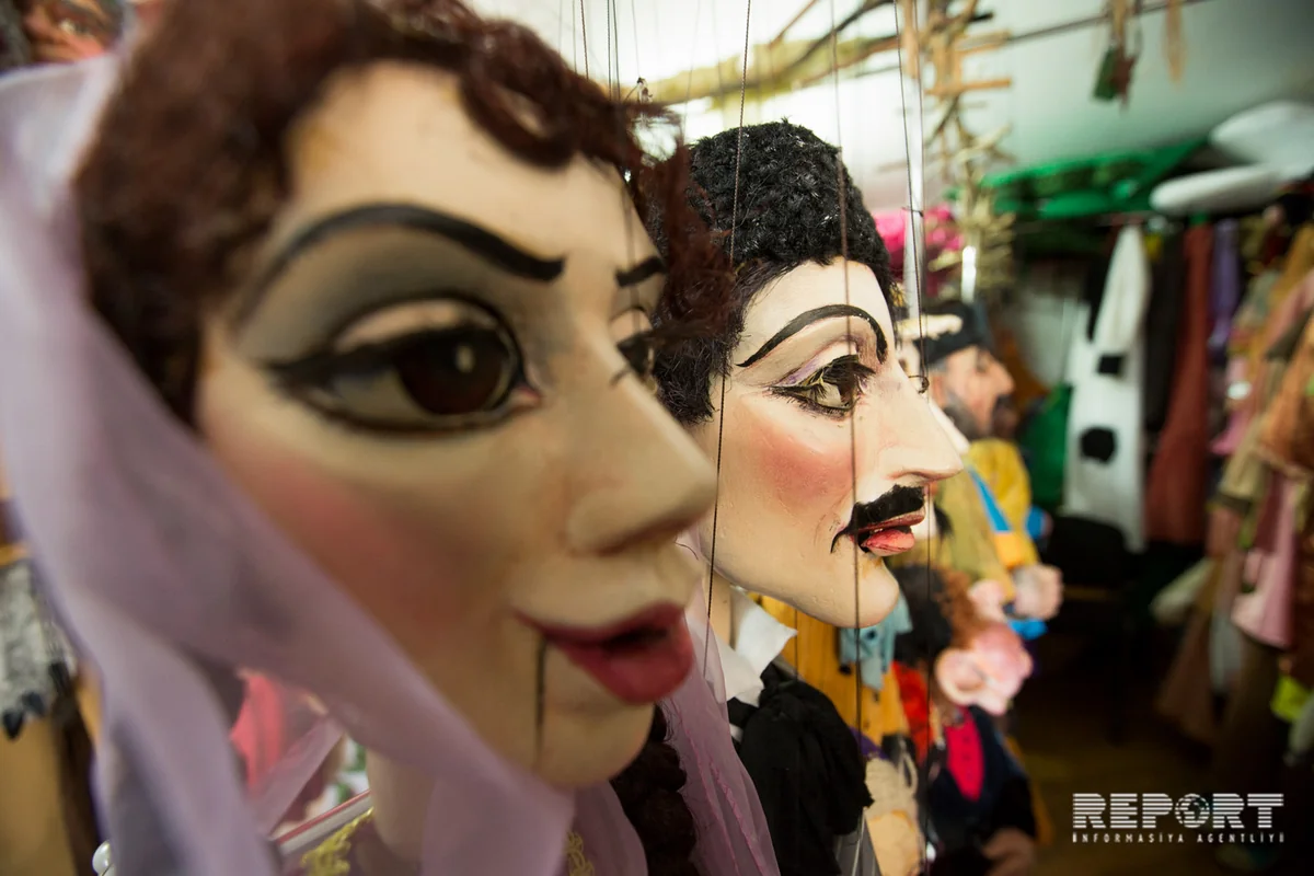 Dövlət Kukla Teatrından - REPORTAJ