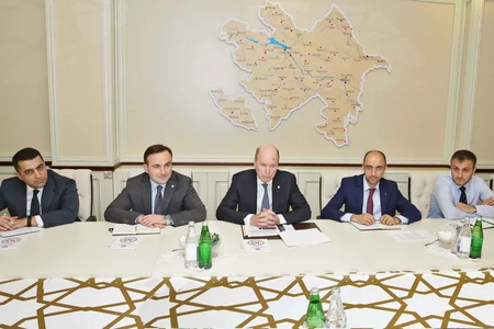 Dövlət Miqrasiya Xidmətinin rəisi BP-nin regional prezidenti ilə görüşüb